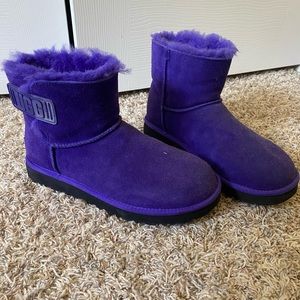 New purple Ugg boots
